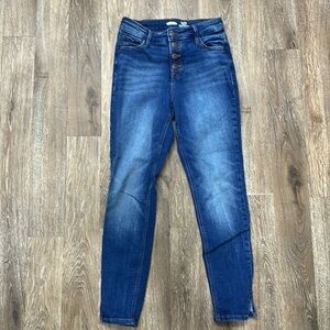 Old Navy rockstar super skinny high rise jeans size 2
